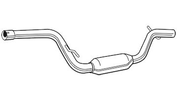 Střední tlumič výfuku WALKER 23060