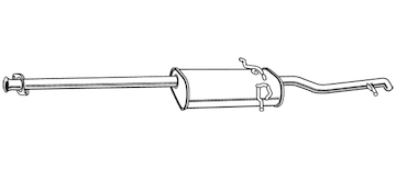Zadní tlumič výfuku WALKER 23069