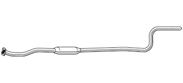 Střední tlumič výfuku WALKER 23086