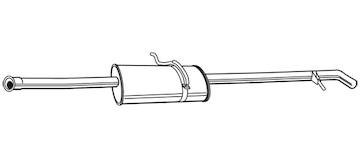 Zadní tlumič výfuku WALKER 23123