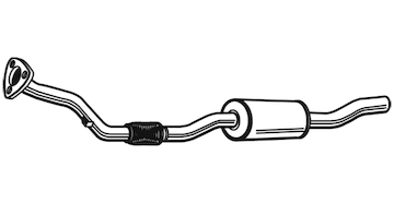 Predni tlumic vyfuku WALKER 23269