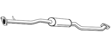 Střední tlumič výfuku WALKER 23276