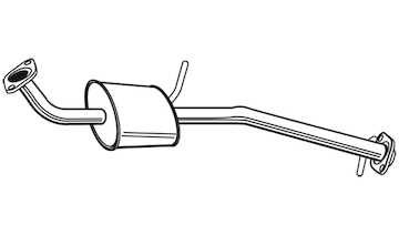Predni tlumic vyfuku WALKER 23319