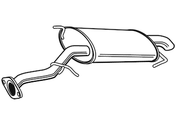 Zadní tlumič výfuku WALKER 23326