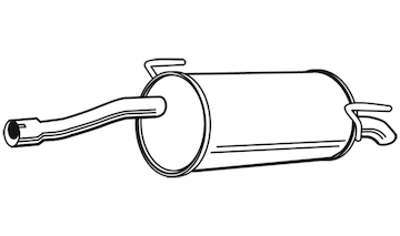 Zadní tlumič výfuku WALKER 23375