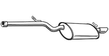 Zadní tlumič výfuku WALKER 23489