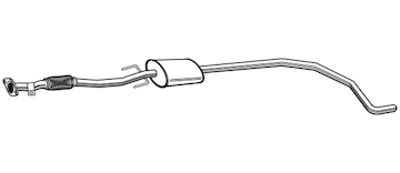 Predni tlumic vyfuku WALKER 23668