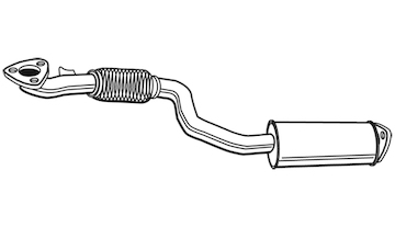 Predni tlumic vyfuku WALKER 23713