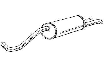 Zadní tlumič výfuku WALKER 24154