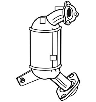 Katalyzátor WALKER 28064