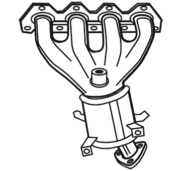 Katalyzátor WALKER 28104