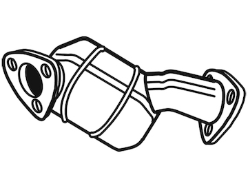 Přední katalyzátor WALKER 28517