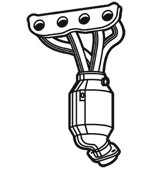 Katalyzátor WALKER 28557