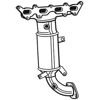 Katalyzátor WALKER 28585