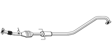 Katalyzátor WALKER 28597