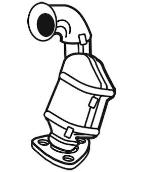 Katalyzátor WALKER 28633