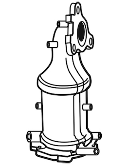Katalyzátor WALKER 28650