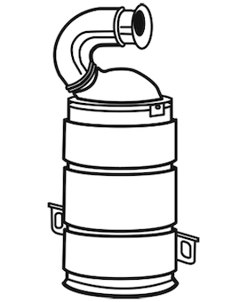 Katalyzátor WALKER 28674