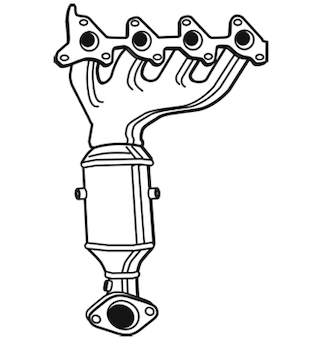 Katalyzátor WALKER 28685