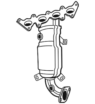 Katalyzátor WALKER 28706