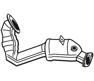 Přední katalyzátor WALKER 28708