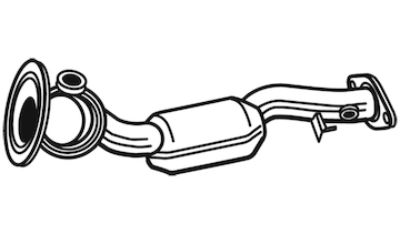 Přední katalyzátor WALKER 28725