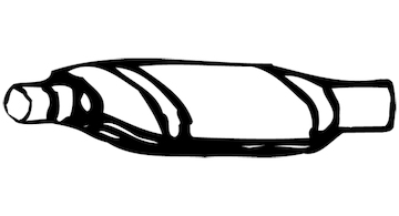 Katalyzátor WALKER 50755