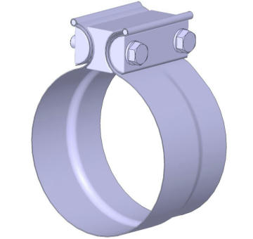 Upínač, výfukový systém WALKER 61781