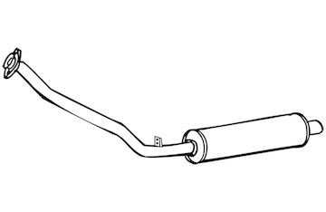 Predni tlumic vyfuku WALKER 70288