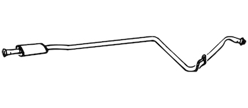 Predni tlumic vyfuku WALKER 70465