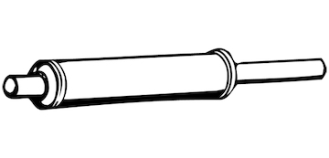 Predni tlumic vyfuku WALKER 70635