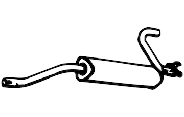 Zadní tlumič výfuku WALKER 70702