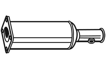 Filtr pevnych castic, vyfukovy system WALKER 73179