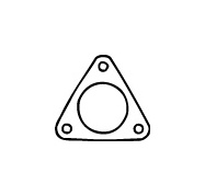 Těsnění, výfuková trubka WALKER 80015