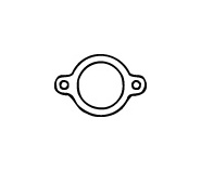 Těsnění, výfuková trubka WALKER 80055