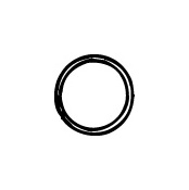 Těsnění, výfuková trubka WALKER 80080