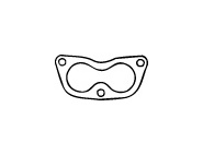 Těsnění, výfuková trubka WALKER 80207