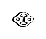 Gumový popruh, výfukový systém WALKER 80221