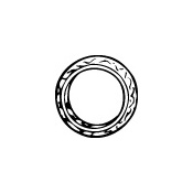 Těsnění, výfuková trubka WALKER 80348