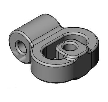 Gumový popruh, výfukový systém WALKER 80574