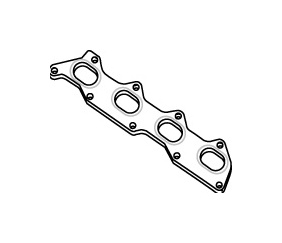 Těsnění, výfuková trubka WALKER 80588