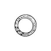 Těsnění, výfuková trubka WALKER 80704