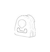 Drzak, vyfukovy system WALKER 80758