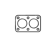 Těsnění, výfuková trubka WALKER 81018