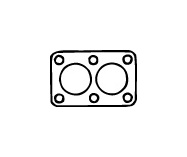 Těsnění, výfuková trubka WALKER 81022