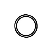 Těsnění, výfuková trubka WALKER 81085