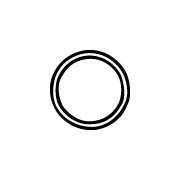 Těsnění, výfuková trubka WALKER 81133