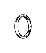 Těsnění, výfuková trubka WALKER 81143