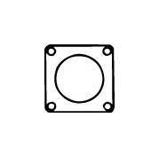 Těsnění, výfuková trubka WALKER 81145