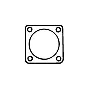 Těsnění, výfuková trubka WALKER 81177